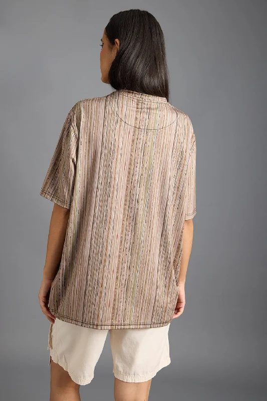 Printed Women's T-Shirt- Earthy