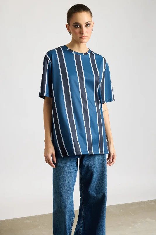 Printed Women's T-Shirt - Stripes