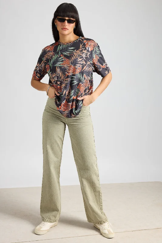 Printed Women's T-Shirt - Tropics