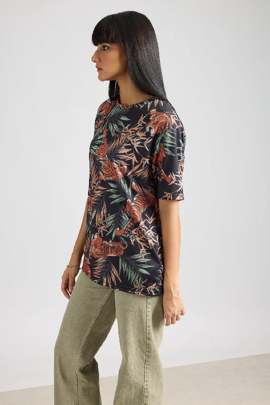 Printed Women's T-Shirt - Tropics