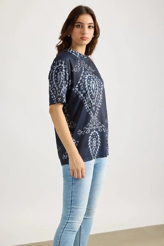 Printed Women's T-Shirt - Warli