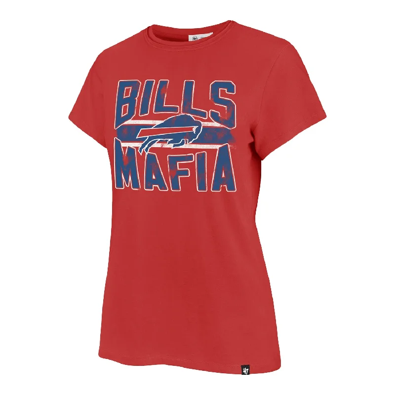 Ladies '47 Brand Bills Mafia Distressed T-Shirt