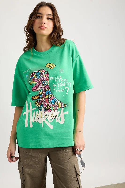 Green Graffiti T-Shirt