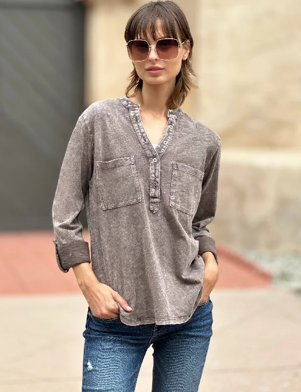 Fine Henley Top