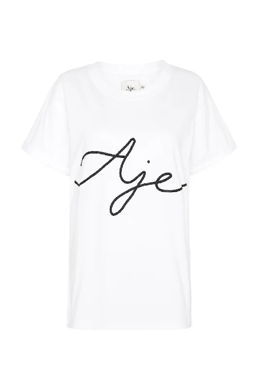 Aje Ribbon Logo Tee