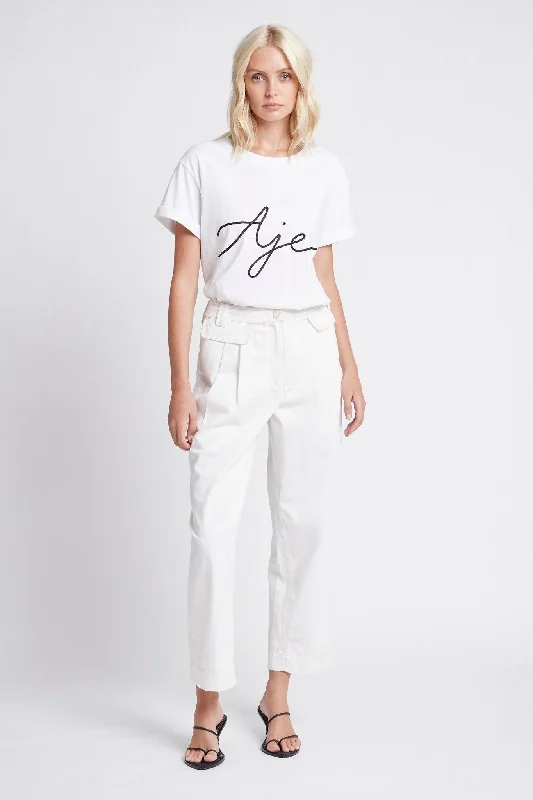 Aje Ribbon Logo Tee