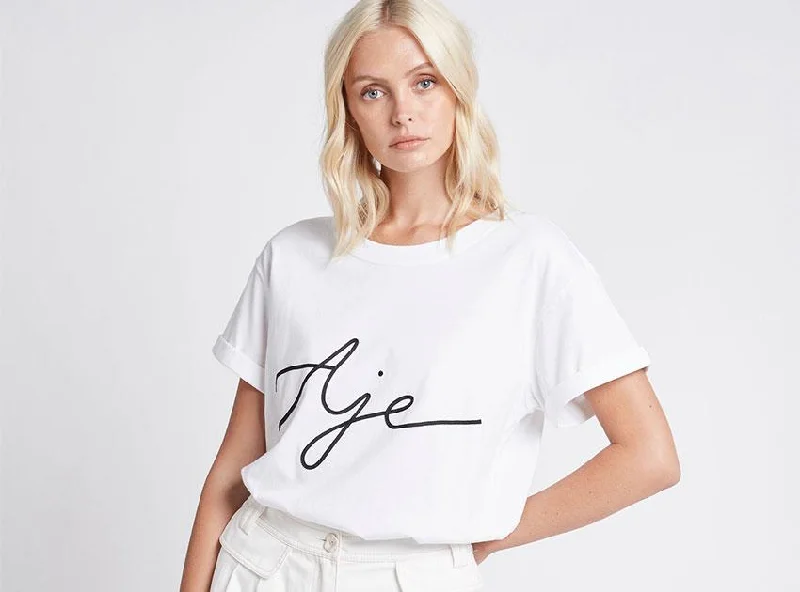 Aje Ribbon Logo Tee