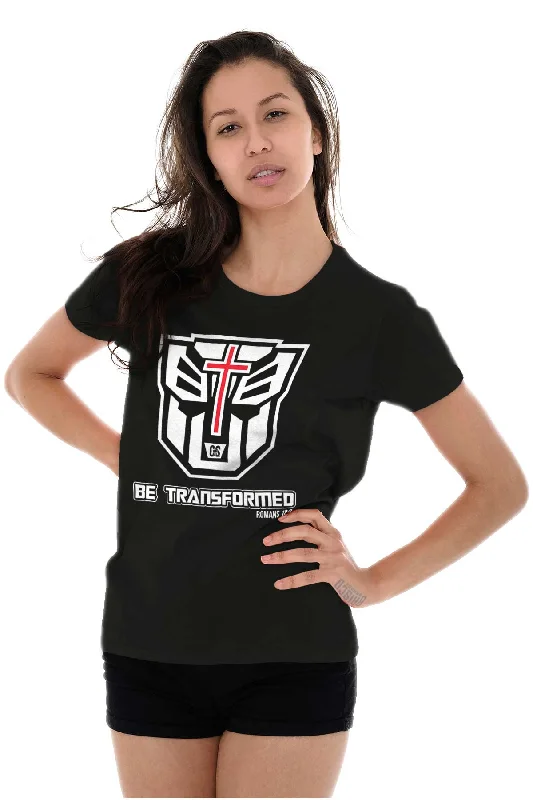 Be Transformed Ladies T Shirt