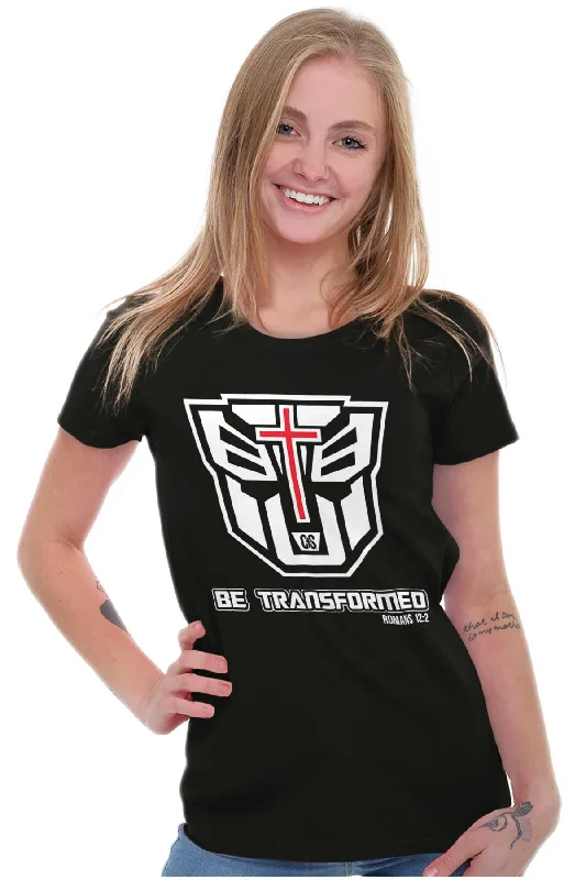 Be Transformed Ladies T Shirt