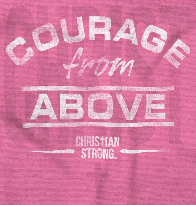 Courage From Above Ladies T-Shirt