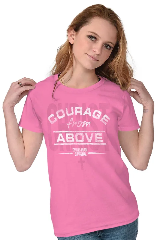 Courage From Above Ladies T-Shirt