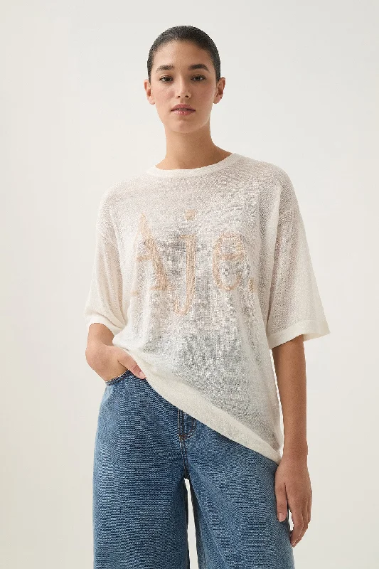 Elvira Oversized Knit Tee