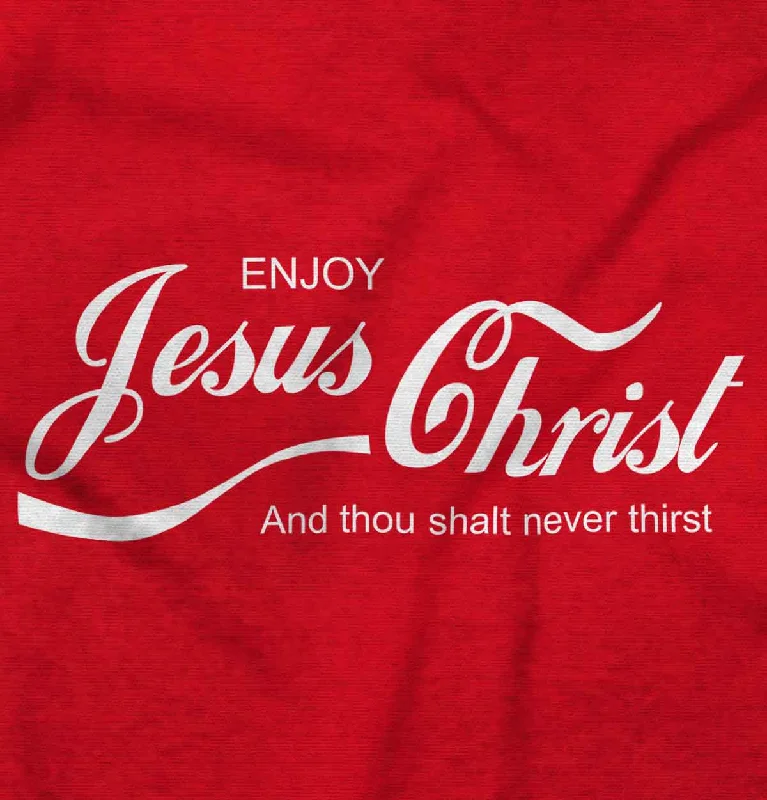 Enjoy Jesus Christ Ladies T Shirt