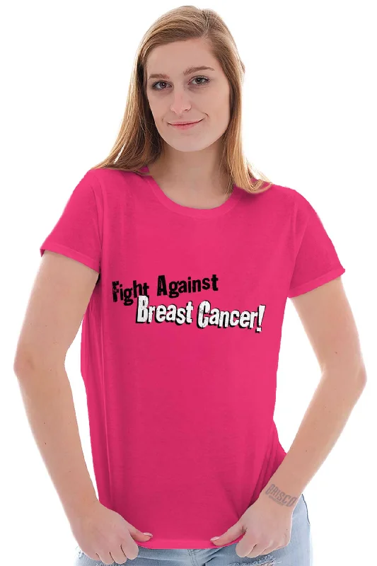 Breast Cancer Awareness Ladies T Shirt