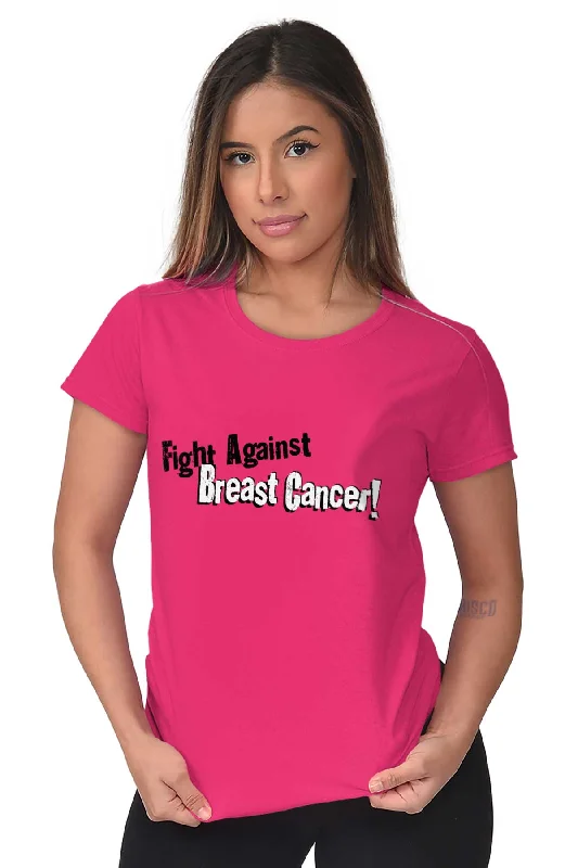 Breast Cancer Awareness Ladies T Shirt