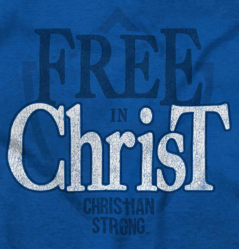 Free In Christ Jesus Ladies T Shirt