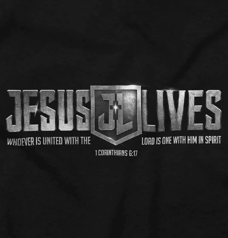 Jesus Lives Ladies T Shirt