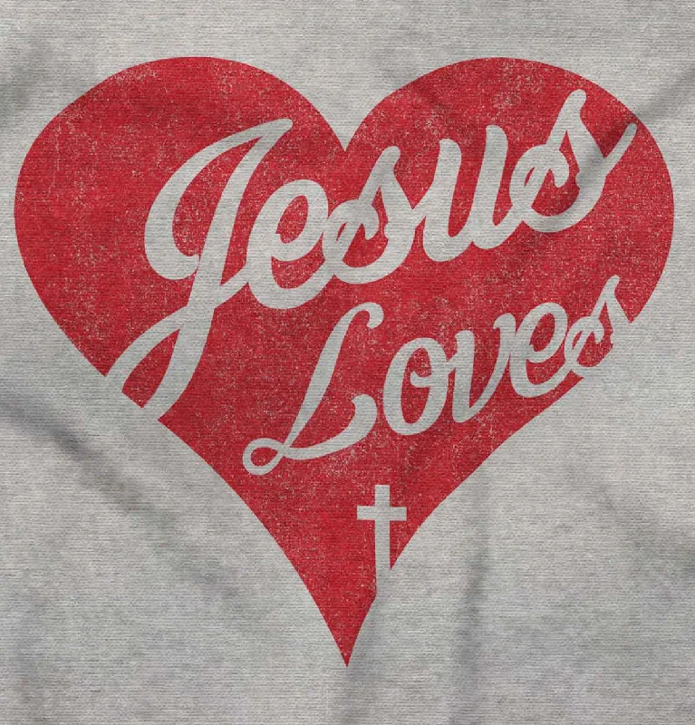 Jesus Loves Sleeveless T-Shirt