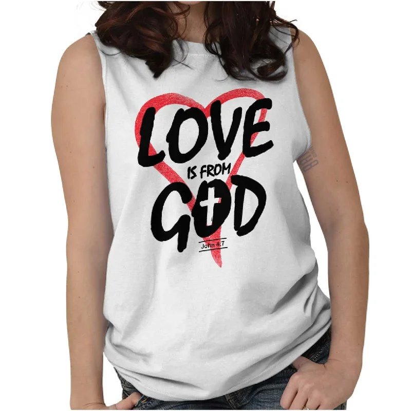 Love is From God Sleeveless T-Shirt