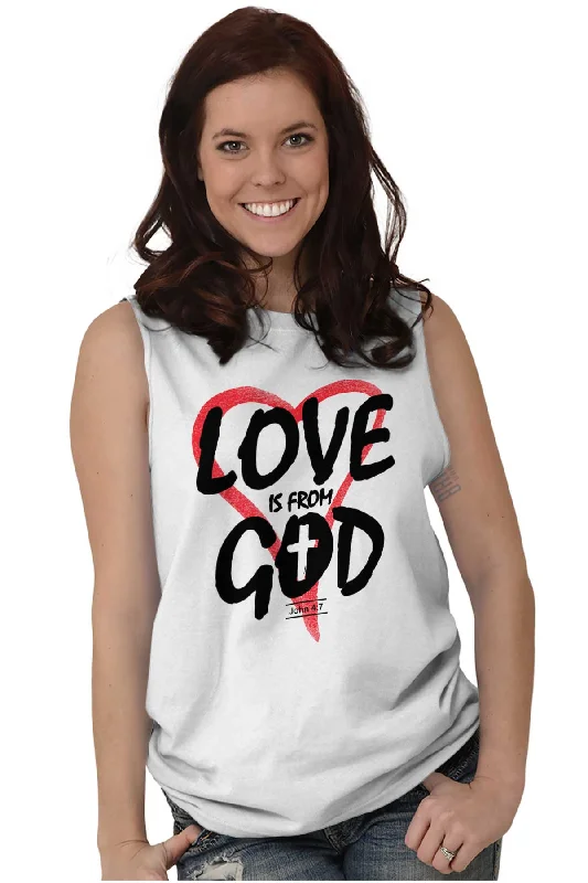 Love is From God Sleeveless T-Shirt