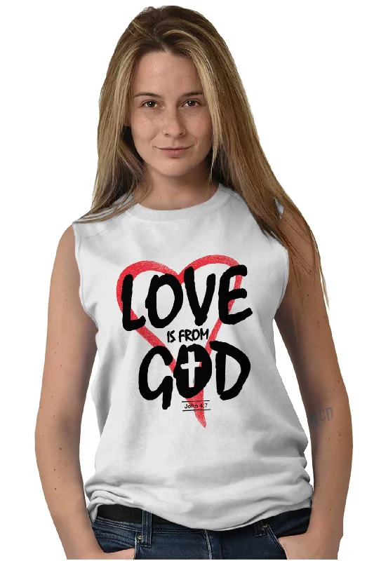 Love is From God Sleeveless T-Shirt