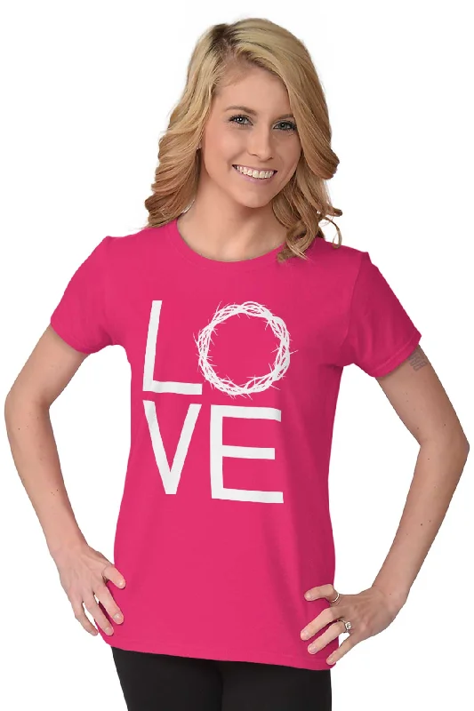 Love Crown Ladies T Shirt