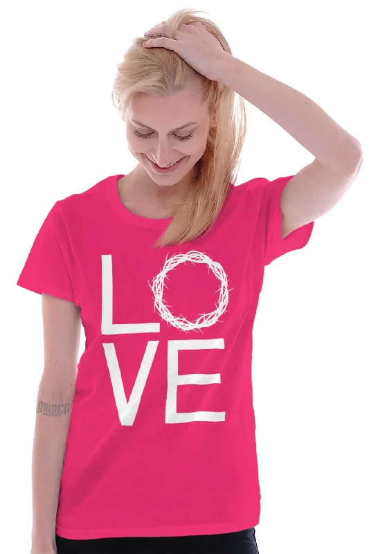 Love Crown Ladies T Shirt