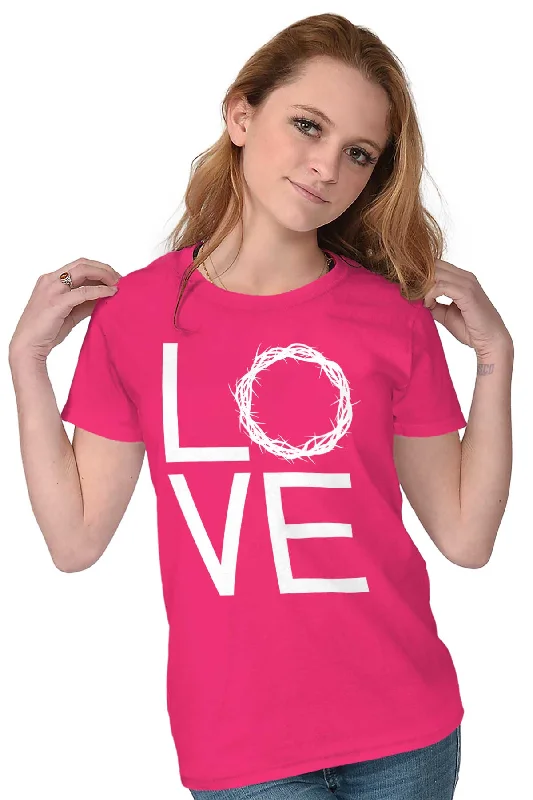 Love Crown Ladies T Shirt