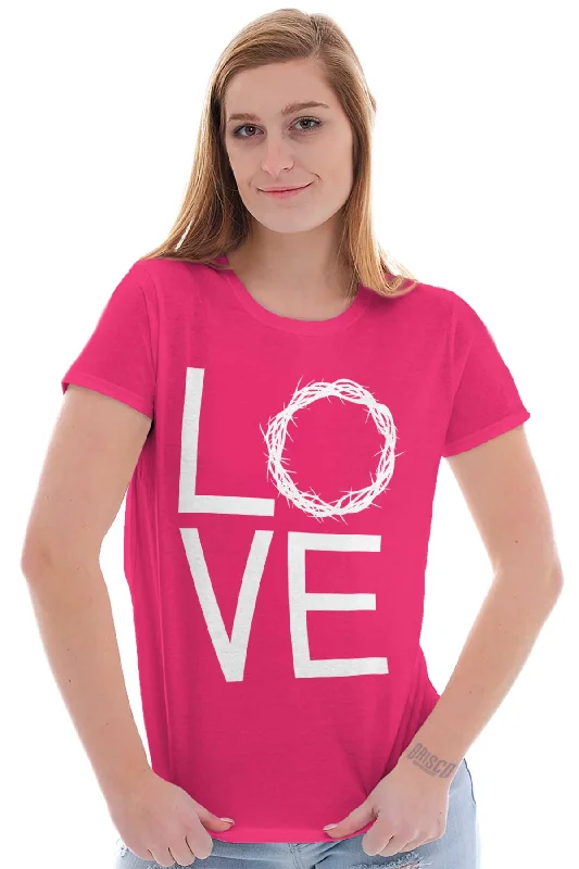 Love Crown Ladies T Shirt