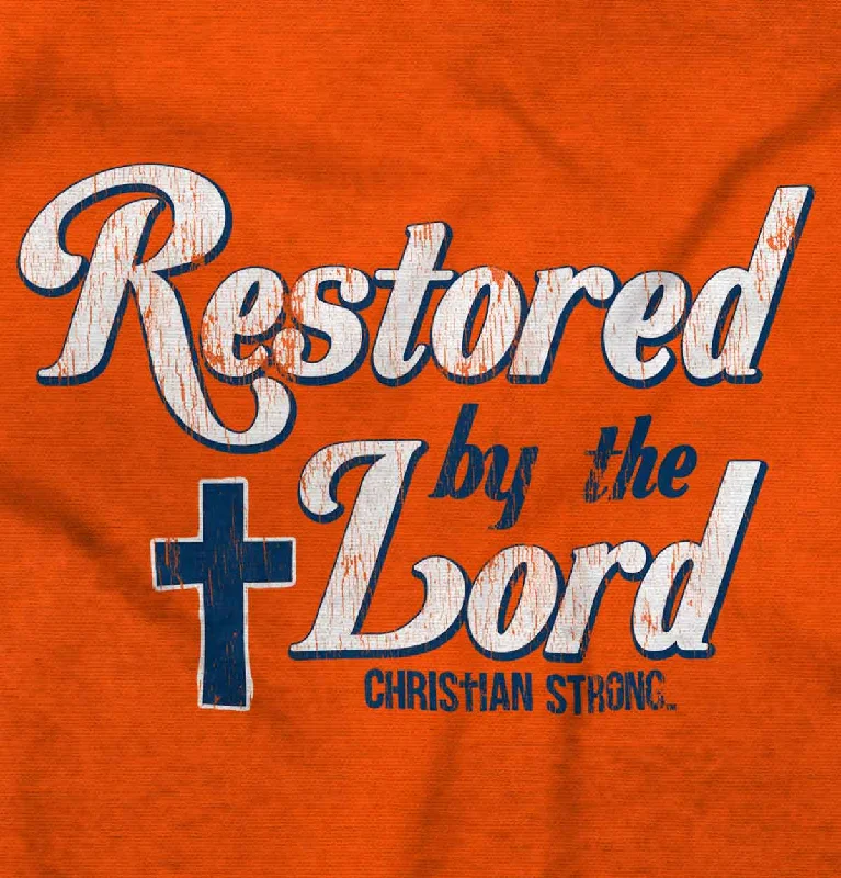 Restored by Lord Jes Ladies T Shirt