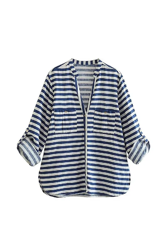 Blue Striped / M