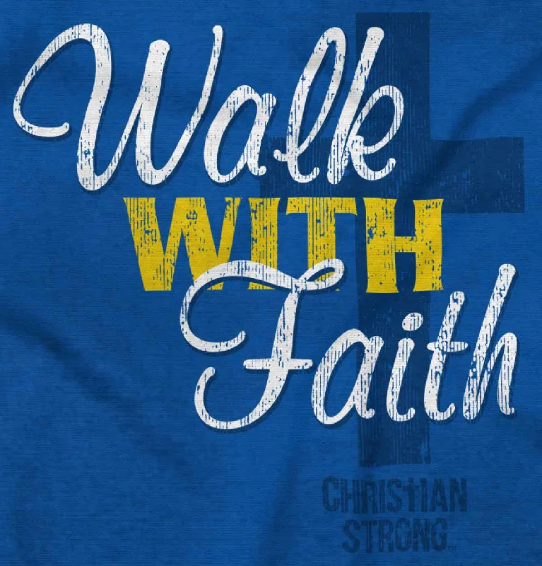 Walk With Faith Ladies T-Shirt