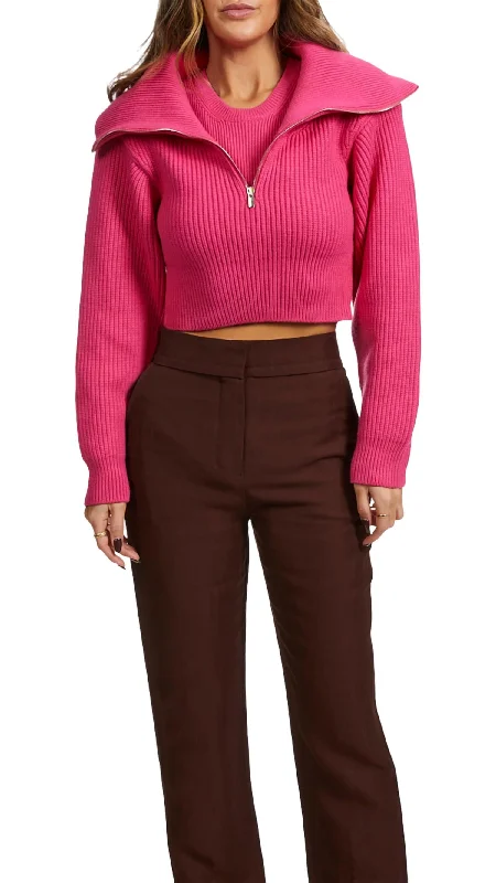 Risoul Sweater In Pink