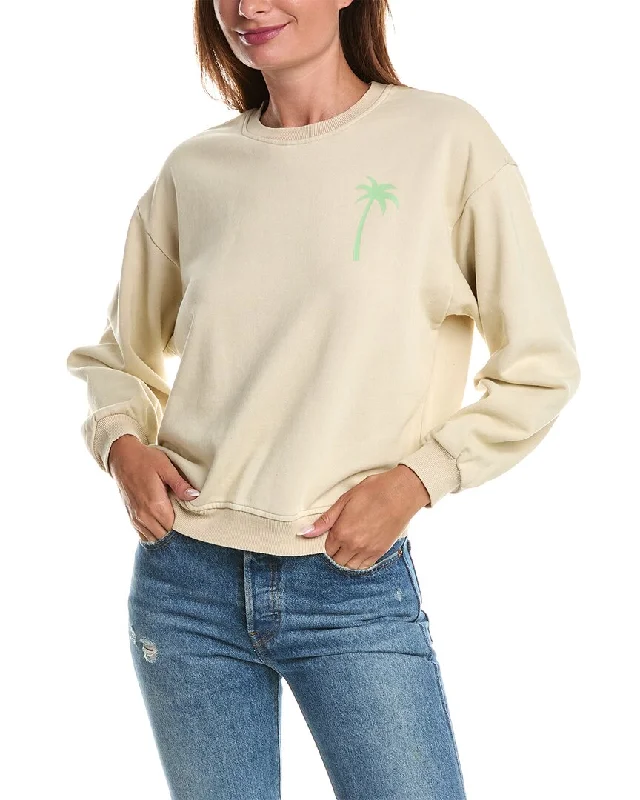 Saltwater Luxe Palm Pullover