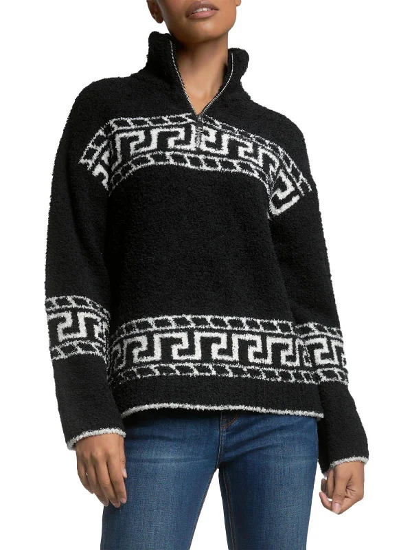 Womens Fleece Full Zip Sweater