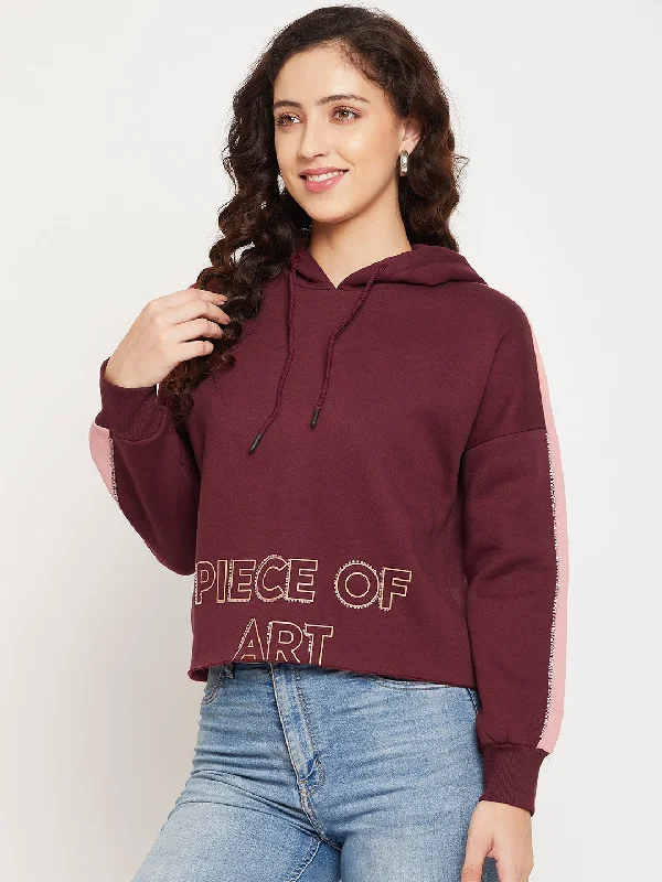 Camla Barcelona Women's Wine Sweatshirt