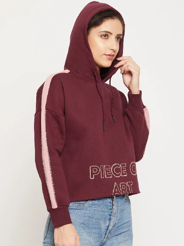 Camla Barcelona Women's Wine Sweatshirt