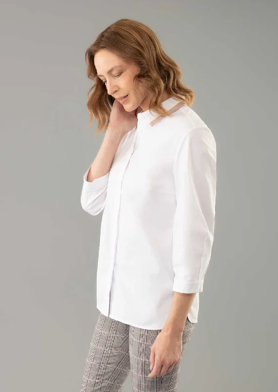 Cameron 26 1/2"" Long Sleeves Blouse