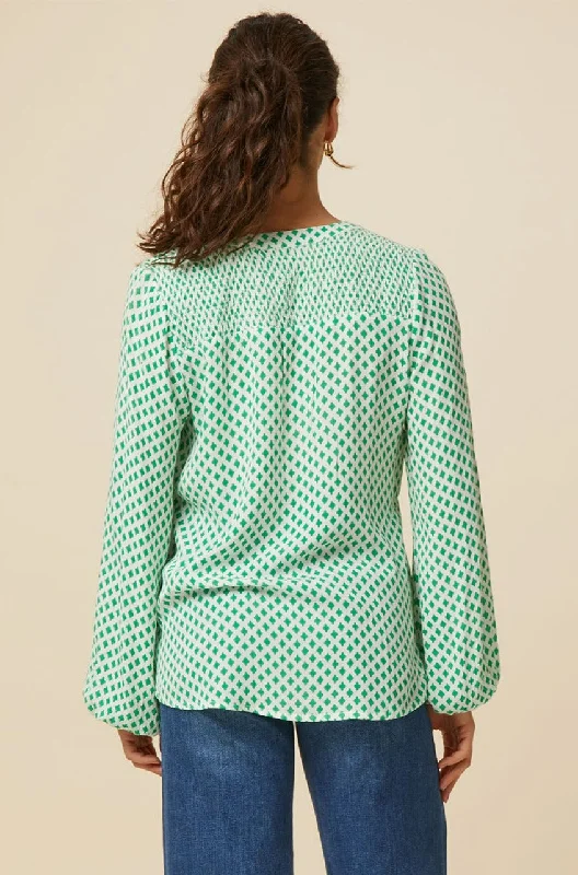 Clea Blouse | Green