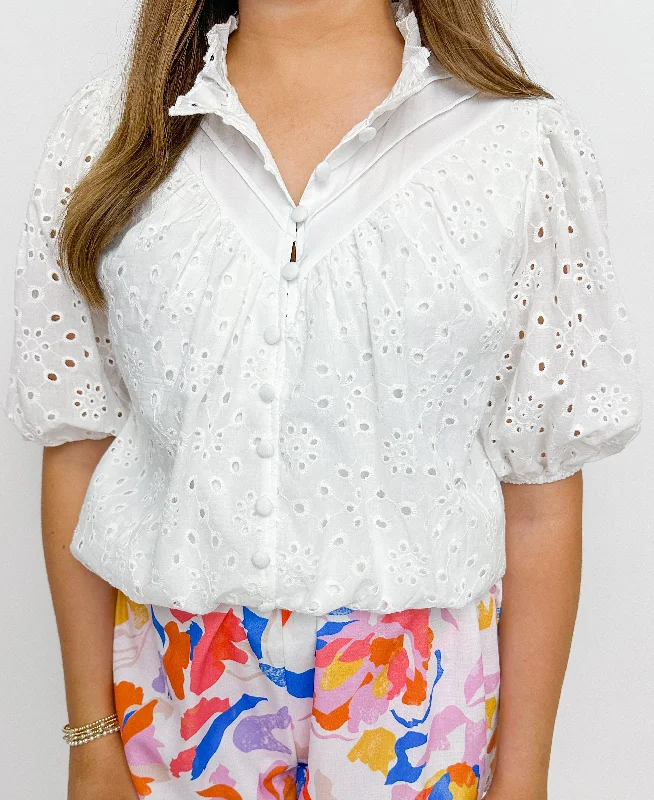 Eloise Eyelet Blouse