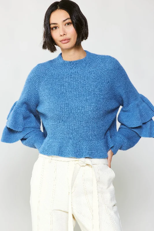 Tiered Sleeve Sweater