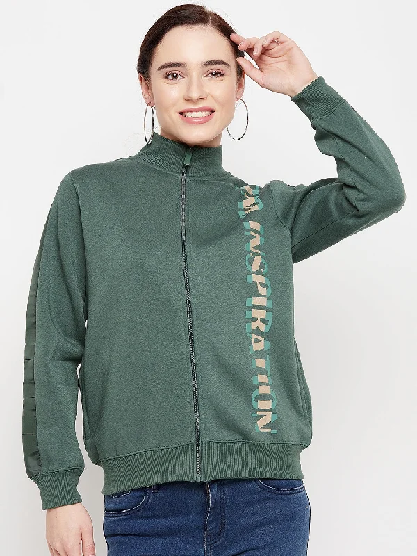 Madame  Green Sweatshirt