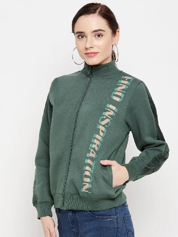 Madame  Green Sweatshirt