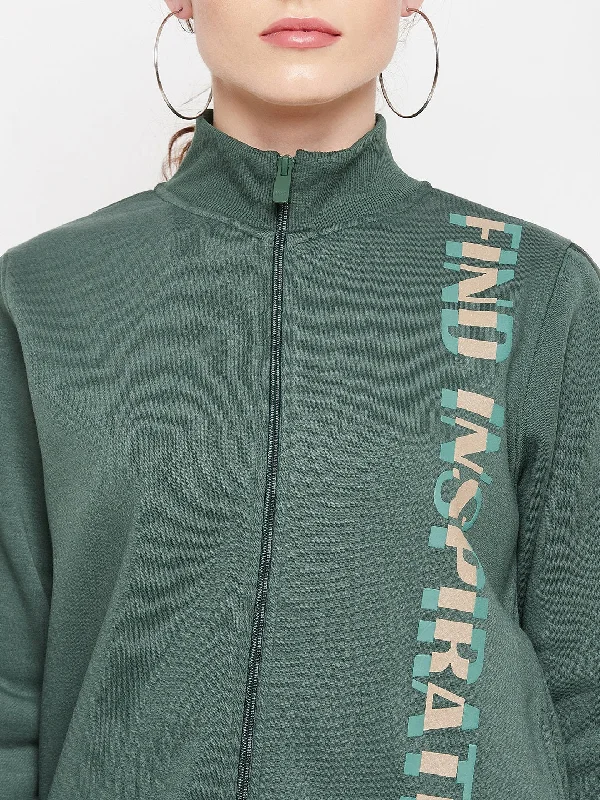 Madame  Green Sweatshirt