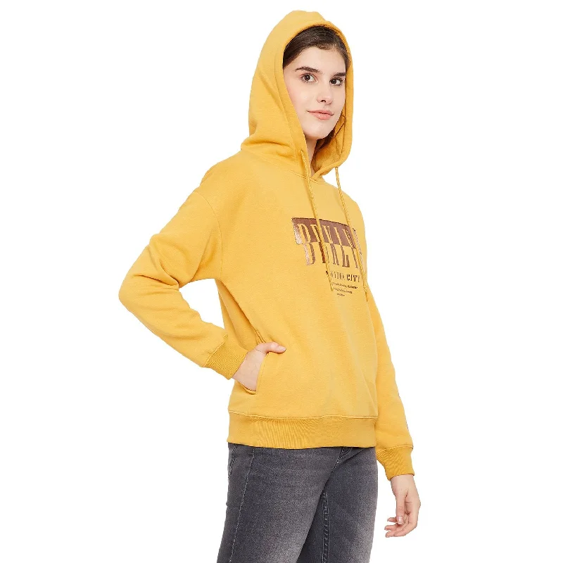 Madame Women Yellow Sweatshirt