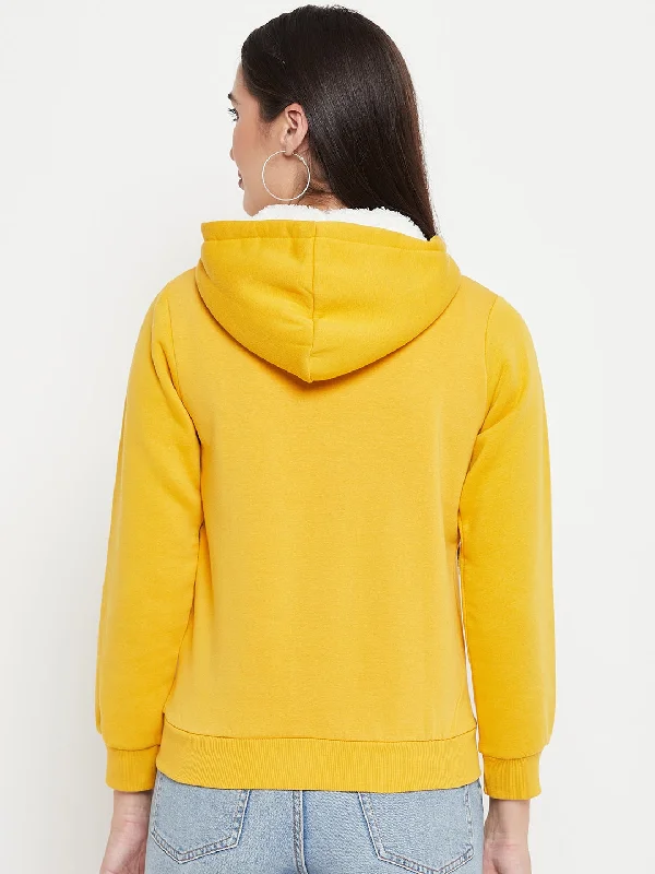 Madame Mustard Hood Neck Sweatshirt