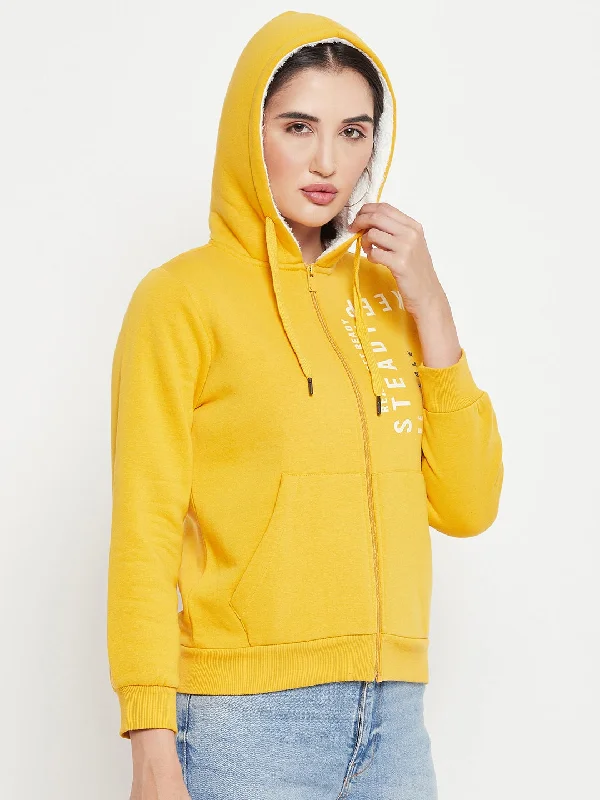 Madame Mustard Hood Neck Sweatshirt