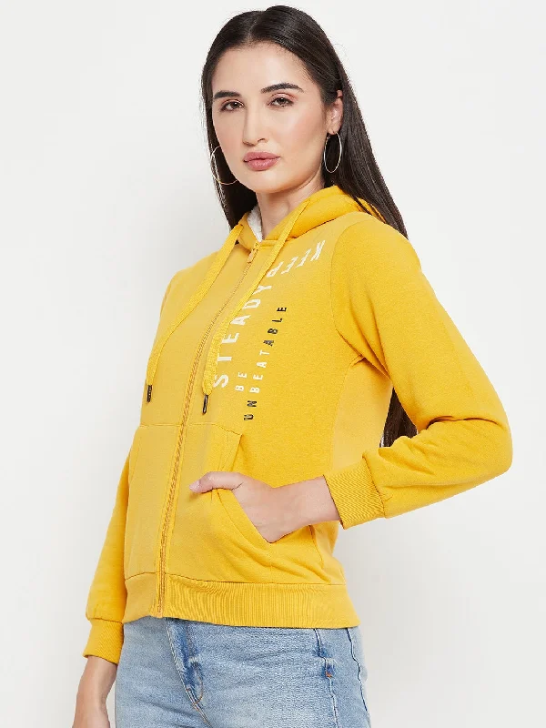 Madame Mustard Hood Neck Sweatshirt