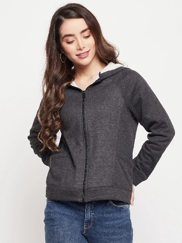 Madame  Black Sweatshirt