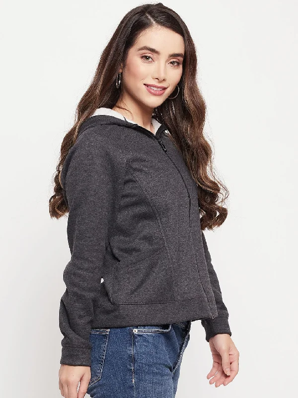 Madame  Black Sweatshirt